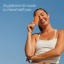 Sachet Vitamine C liposomale Cymbiotika. Parfait pour voyager.