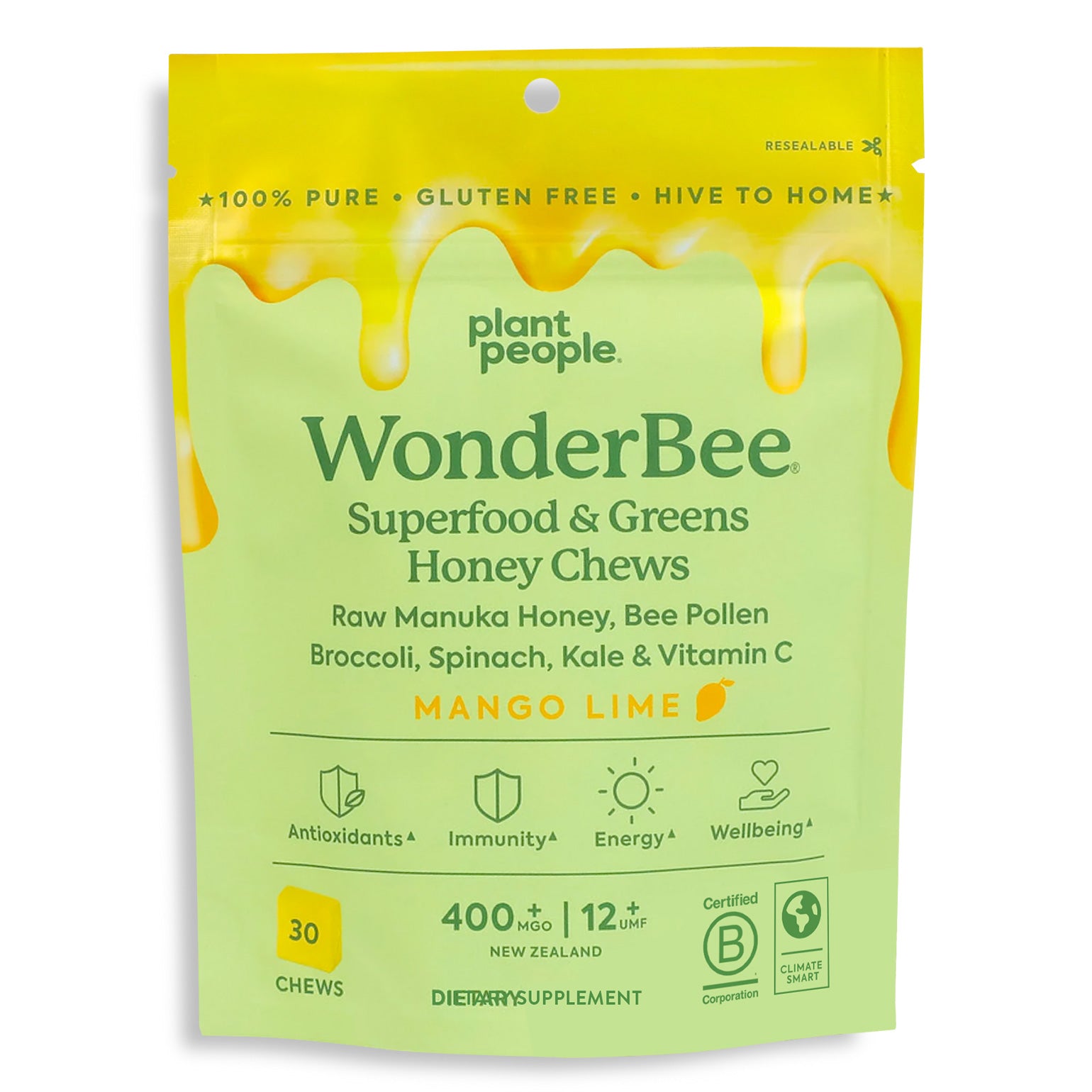 WonderBee - Honey and Superfood Chews - Plant People