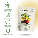 WonderBiome - Gummies Prébiotiques & Probiotiques