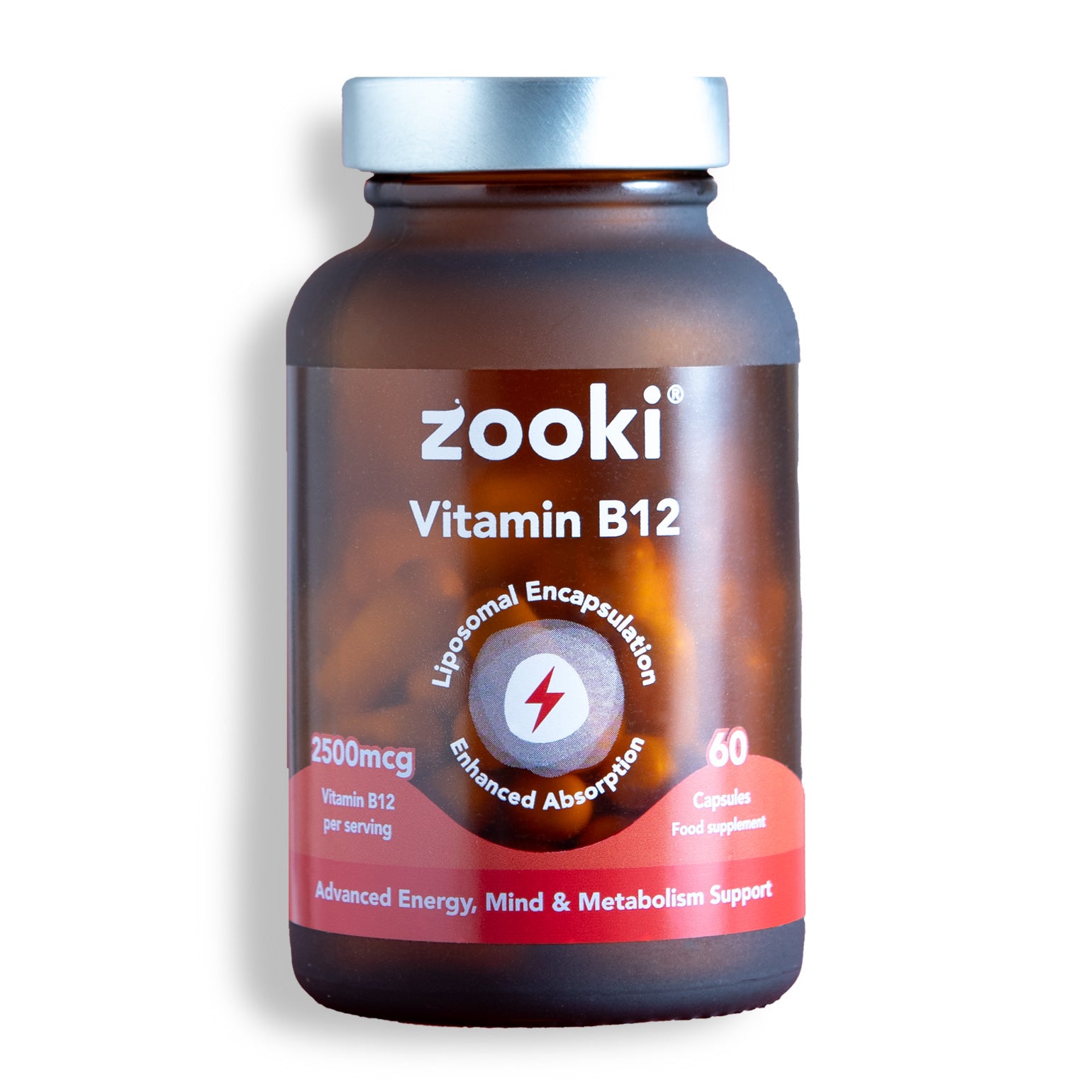 Vitamine B12 liposomale en gélules - Zooki