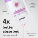 Zooki Vitamine D3 + K2 liposomal. 4 fois mieux absorbé. 